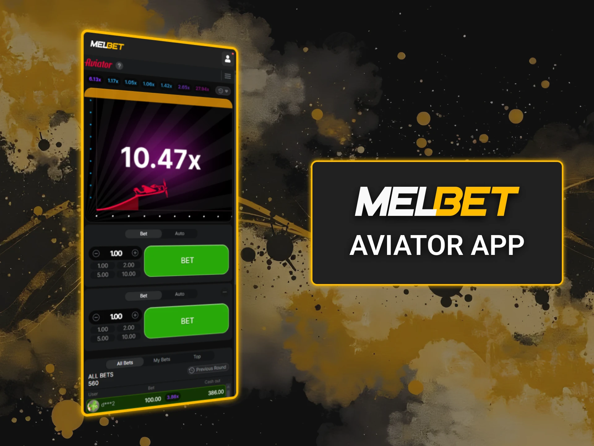 Enjoy the Aviator game anytime by using the Melbet app for smooth access.