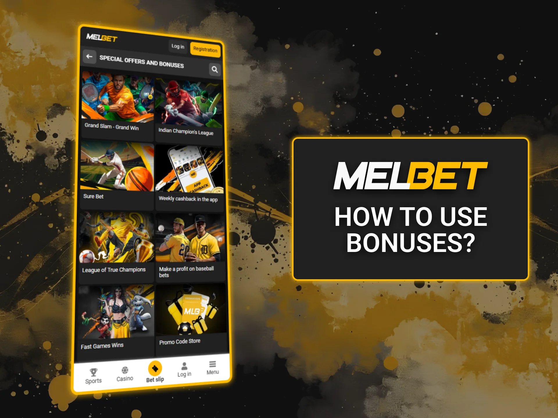 Learn how to activate and use bonuses on the Melbet app in India.