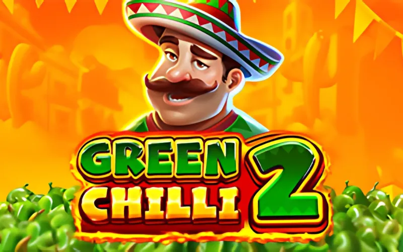 Spice up your gameplay with Green Chilli 2, a hot slot on Melbet Casino.