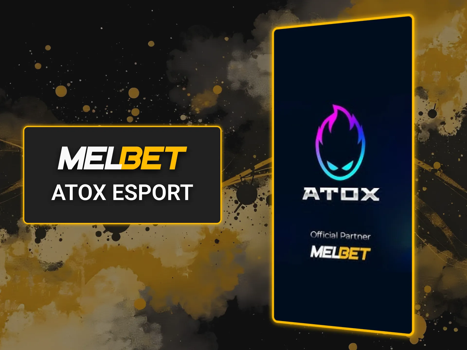Melbet collaborates with ATOX Esport, bringing top-tier esports action to bettors.