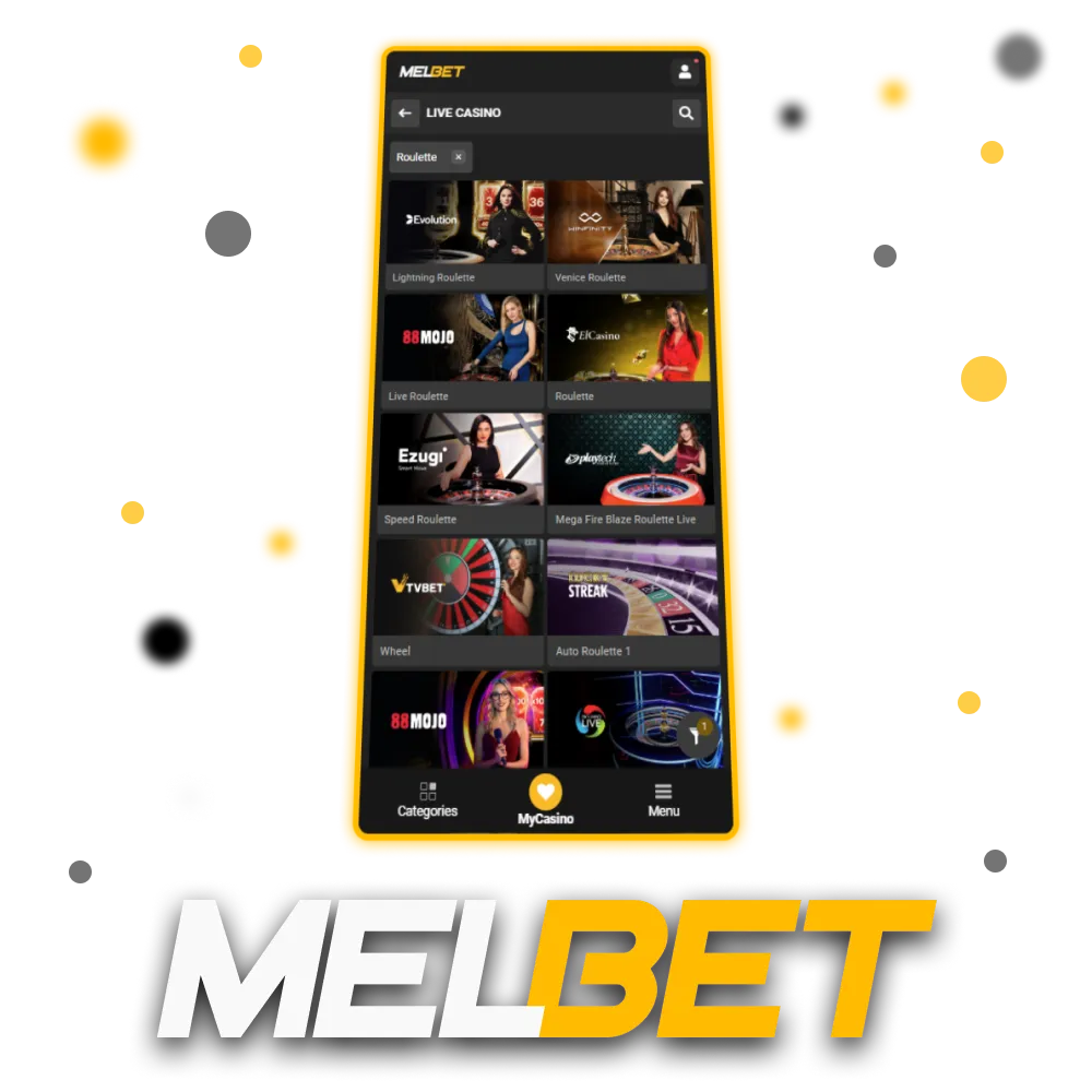 Explore Melbet roulette games and enjoy a variety of exciting betting options.