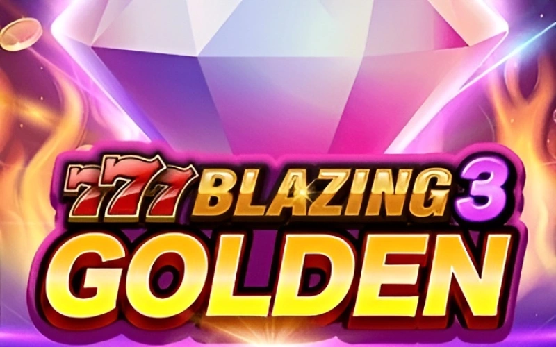 Spin the 777 Blazing 3 Golden reels for classic slot wins at Melbet.