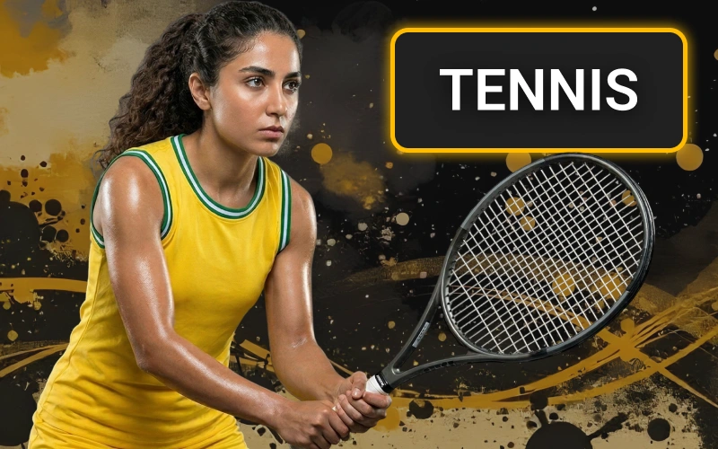 Bet on major tennis tournaments and join the winners at Melbet.
