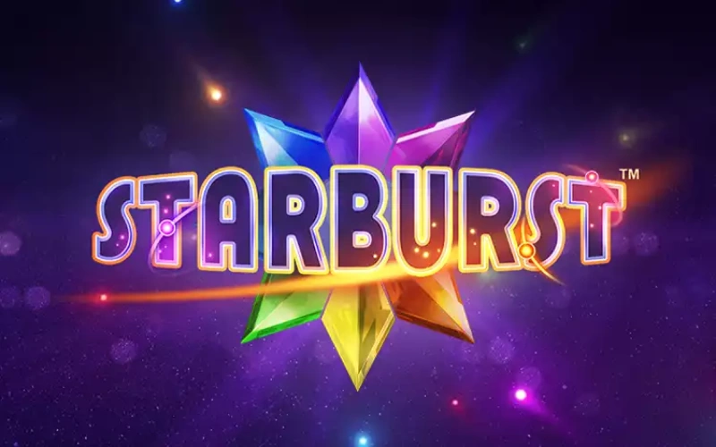 Experience cosmic wins with expanding wilds in the Starburst slot at Melbet.