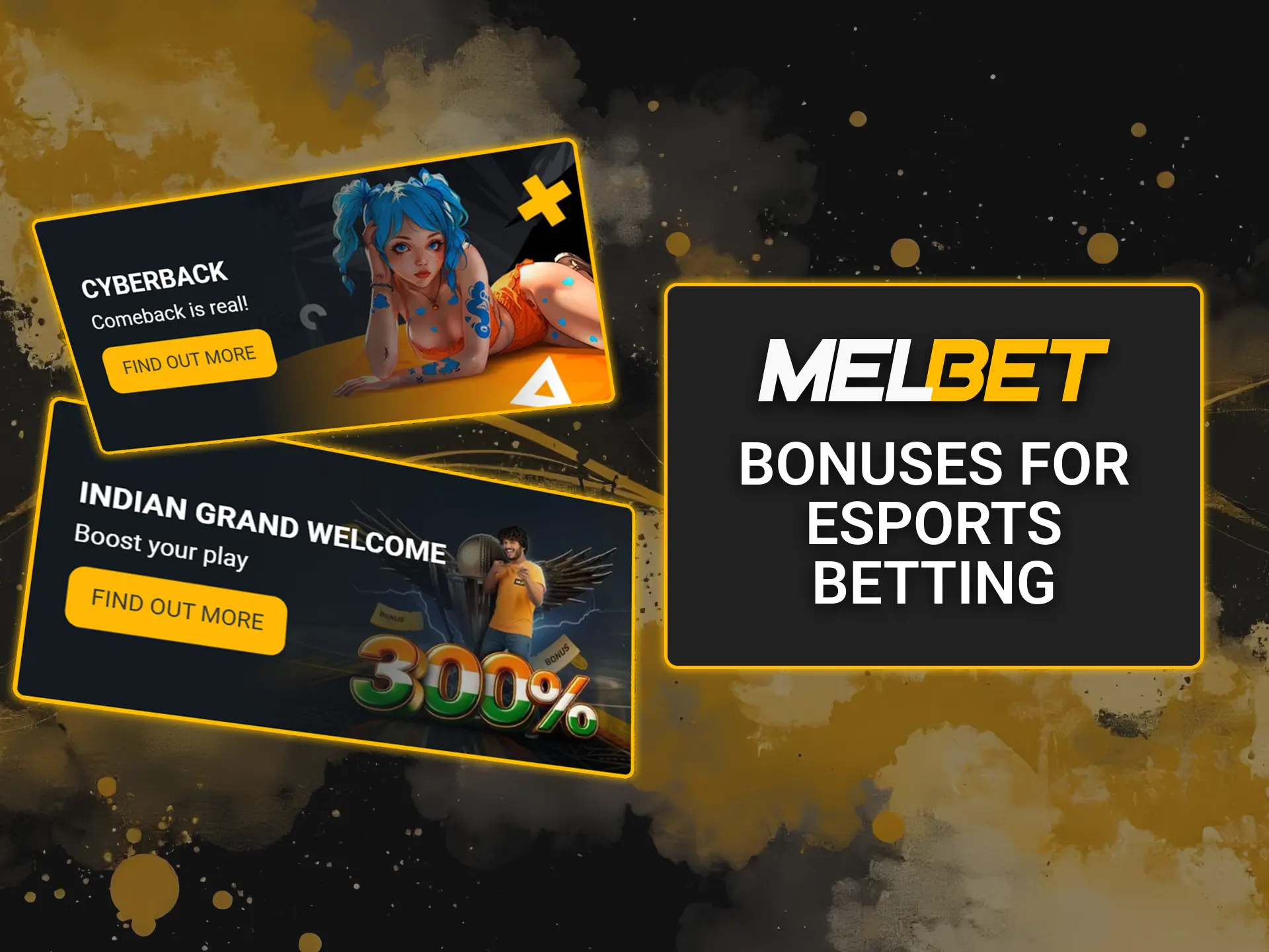 Claim exclusive bonuses for eSports betting on Melbet and boost your winnings.