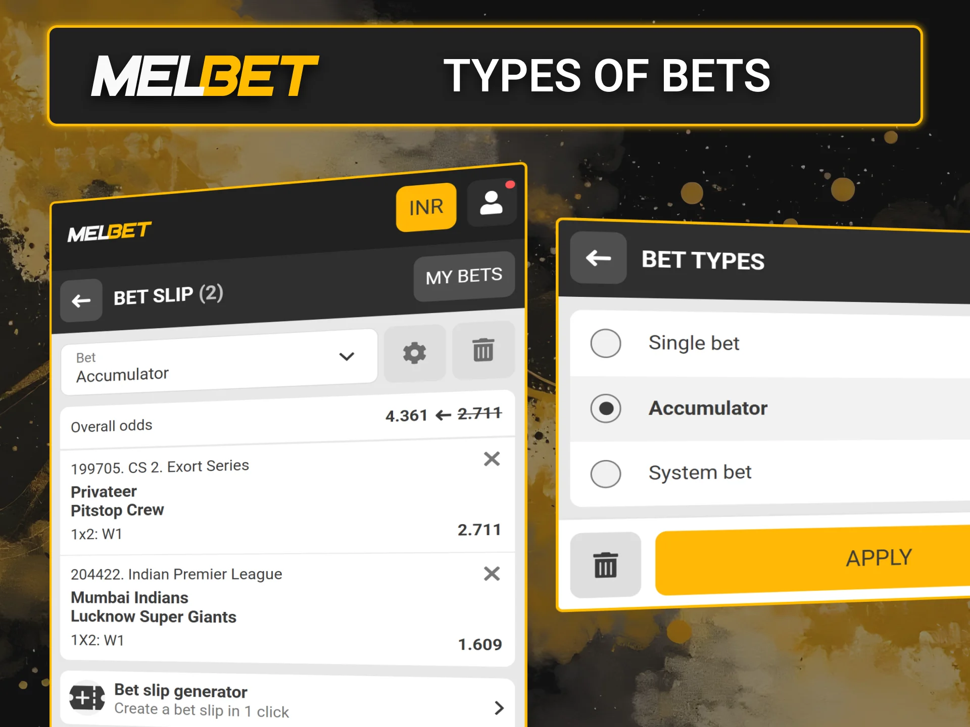Explore various eSports betting options on the official Melbet wagering platform.