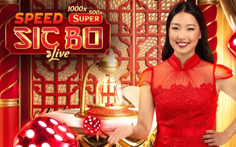 Play Super Speed Sic Bo via the official Melbet gambling platform.