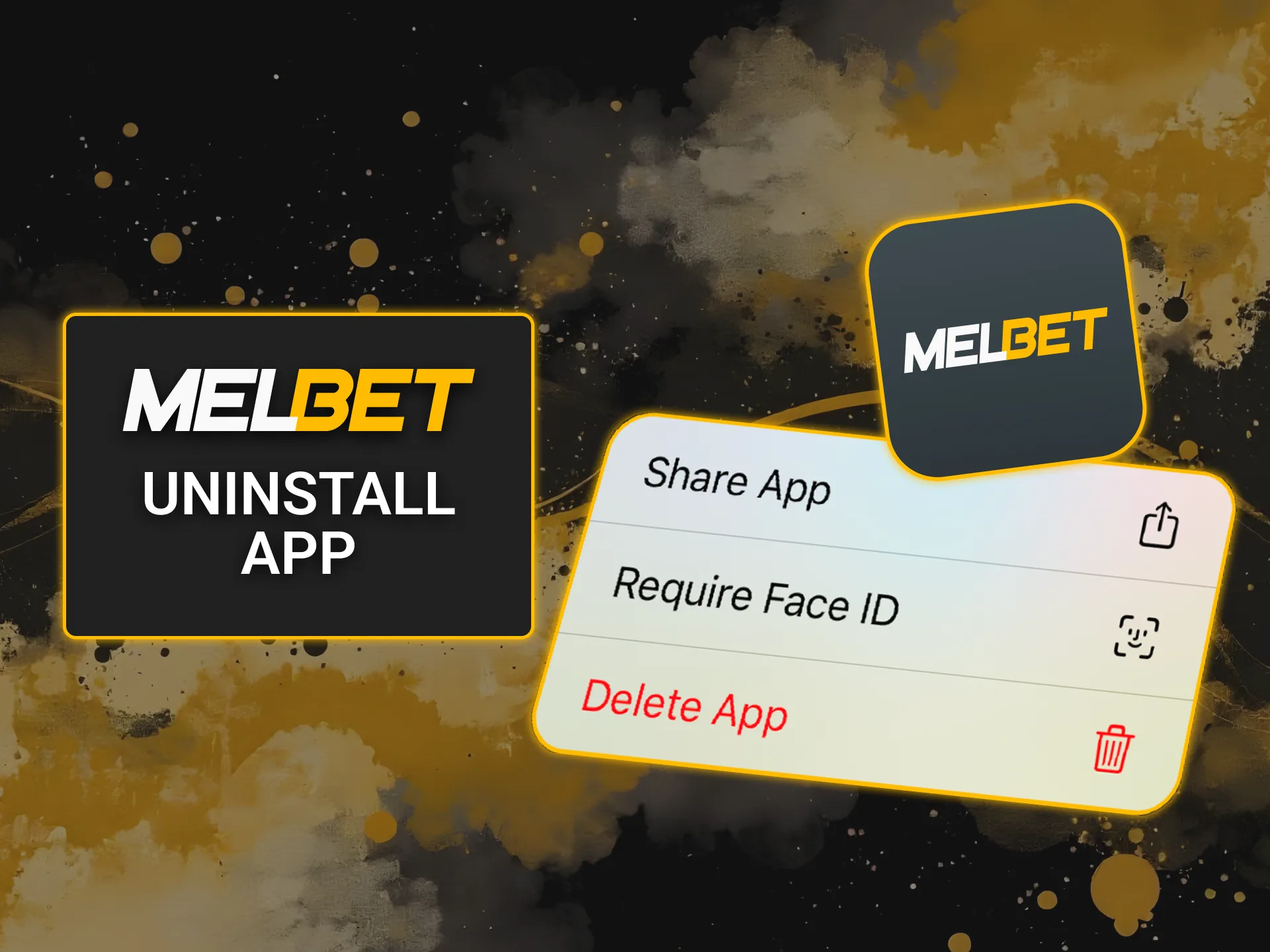 Learn how to safely uninstall the official Melbet mobile application today.