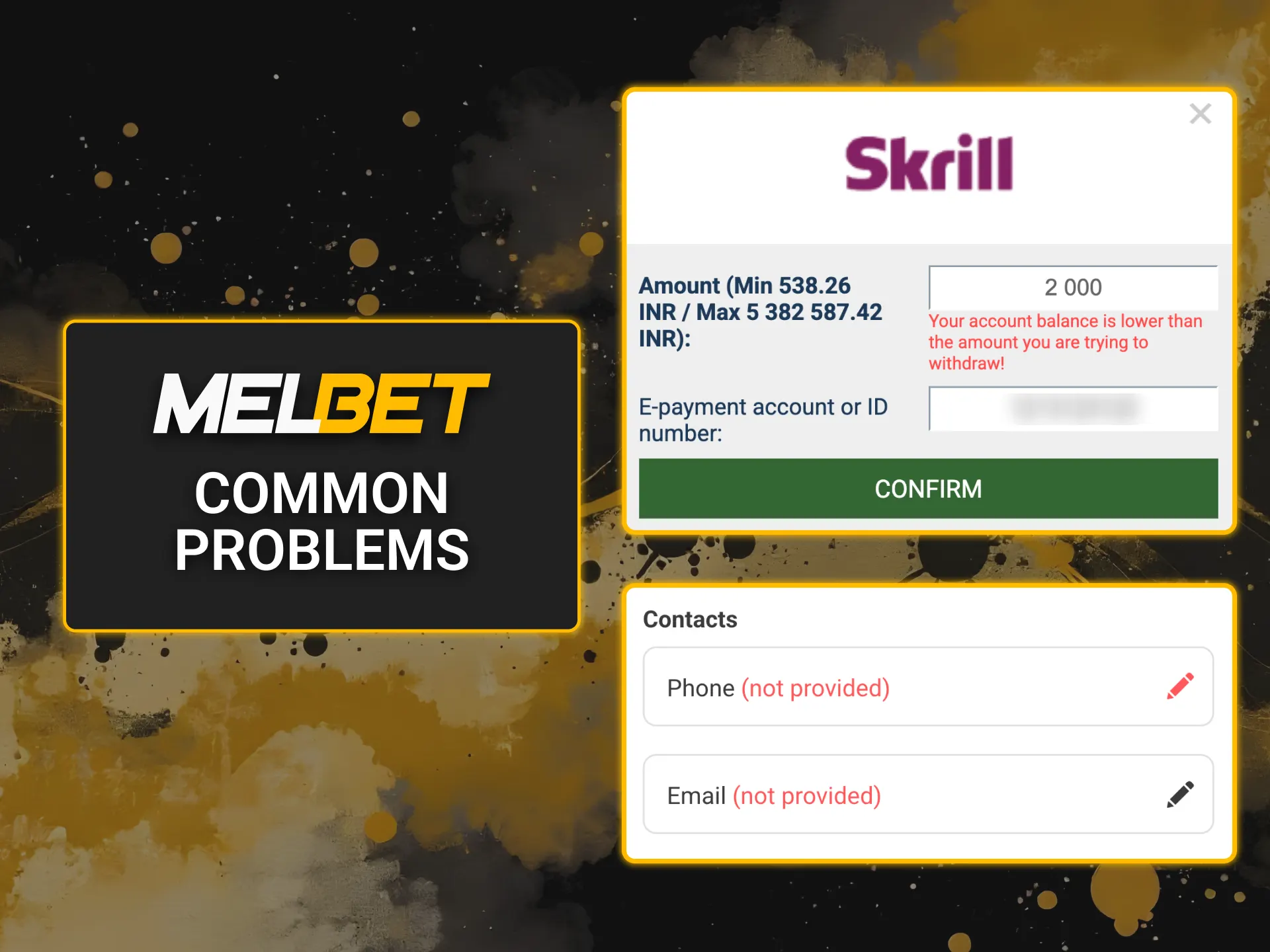 Learn about common transaction difficulties at Melbet casino, and fix payout errors without stress.